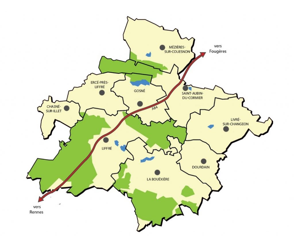 L'intercommunalité - Site officiel de la ville de Liffré